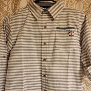 big boy's striped shirt
